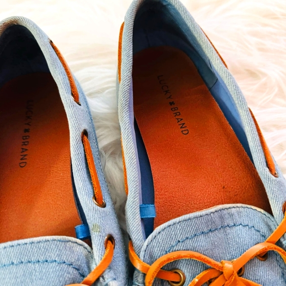 Lucky Brand Moccasin Slipon shoes. - Picture 2 of 4